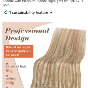 Sunny Hair Blonde Extensions NEW